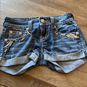 Miss Me jean shorts/size 24 kids